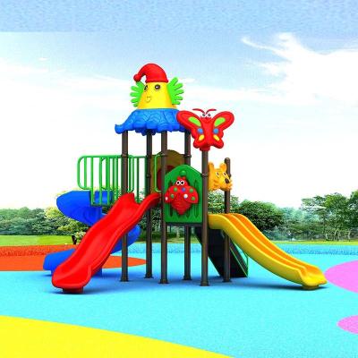 China Commercial Cheap Plastic Outdoor Slide Playground Equipment Playground Equipment For Sale for sale