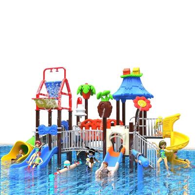 China Slide Kids Play Outdoor Pool Water Slide Playground Water Park Equipment for sale