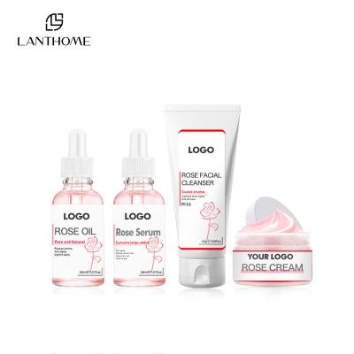 Κίνα FDA Lanthome Facial Skin Care Sets Whitening Moisturizing προς πώληση