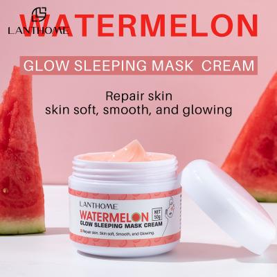 Китай Отшелушивающий ночной крем-маска для лица с гиалуроновой кислотой Watermelon Glow продается