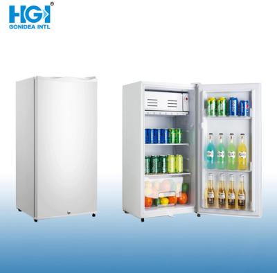 China Engergy Saving Mini Single Door Fridge Defrost Home Hotel Use Upright Refrigerator Bc-90f for sale