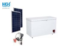 China CCC Solar Power Freezer Power Saving  DC 12V 10.6 Cu Ft 300 Liters for sale