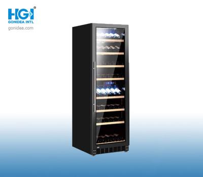 China Dital Touch Control Single Zone Wine Fridge 143 Bottles 270L for sale