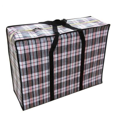 China Eco-friendly Reusable Heavy Duty Reusable Extra Large Storage Bags Pp non woven Bag With Zipper for sale