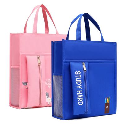 China 2022 Fashion Children's Large Capacity Art Design Waterproof Cute Instruction Pencil Bag Packing Carrying Schoolbag For Student for sale