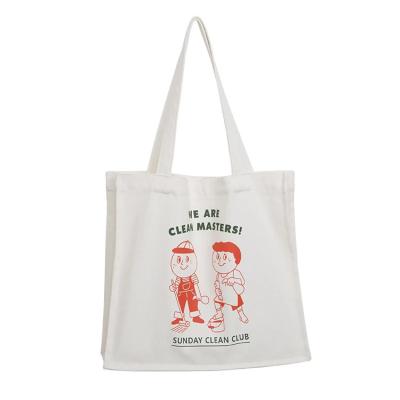 China Eco Cotton Canvas Bag Promotion Reusable Shopping Extra Large Customized Cotton Organic Shopping Bag for sale