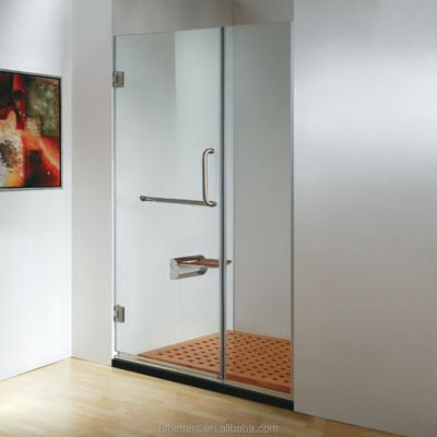 China Frameless Single Hinge Door Integral Modern Style Bath Glass Shower Compartment for sale