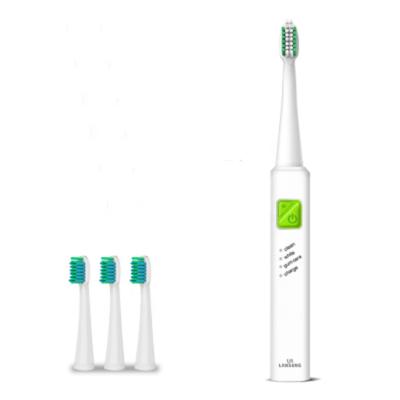 China Kang Yu Sonic Custom Toothbrush With Battery Operated Adult Electric Toothbrush With 4 Brushing Modes For Home Use for sale