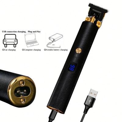 China Car Digital Hair Trimmer Rechargeable Hair Trimmer Set Men Grooming Eyebrow Hair Trimmer for sale