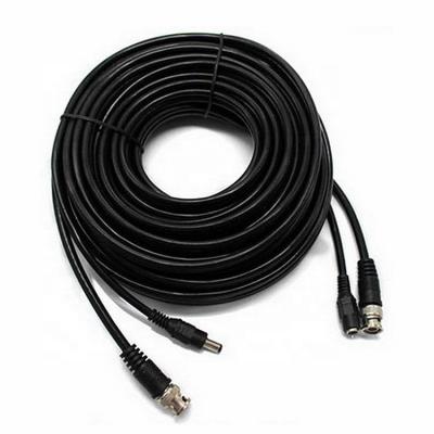 China Video and Power Transmission Surveillance System Camera Cable Pre-made Siamese CCTV Power and Coaxial Video BNC with power/20M VP20M-2A for sale