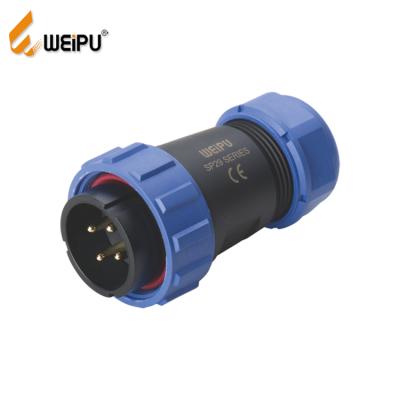 China Power SP2910 7/8/9/10/10B/12 Pin SP29 Series Plug IP68 Waterproof Plug Male Brass Quick Connector for sale