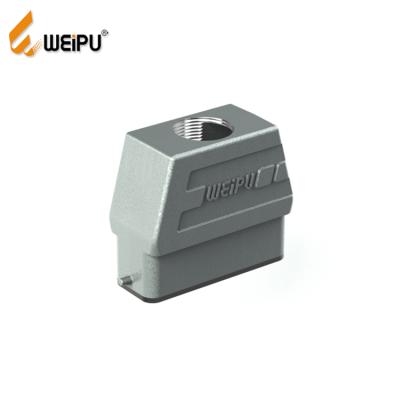 China WEIPU HA16A-PTH-2B IP65 power connector for electrical cabl pin for sale