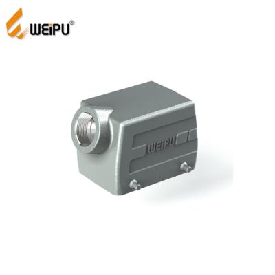 China WEIPU HA32A-PS-4B IP65 Industrial Power Cable Connector IP 67 Male Power pbt 10 Pin Connectors for sale