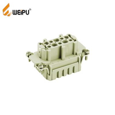 China spec. Weipu HAVE-003 16A 3 Pin 830V Male&Female Crimp Screw Contact Terminal Power Contacts Wire Terminal Connectors for sale