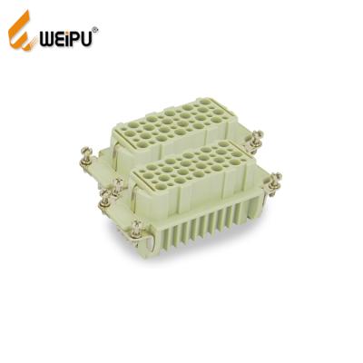 China Weipu HD-080 10A 80Pin 250V Female&Male Power Cable Connectors Crimp Industrial Multipole Heavy Duty Contact Connector for sale