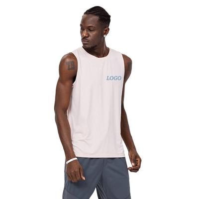 China Breathable New Design Simple Good Quality Style Cloth Basketball Tank Tops Quick Dry Anti Bacterial Sports Invest For Men for sale