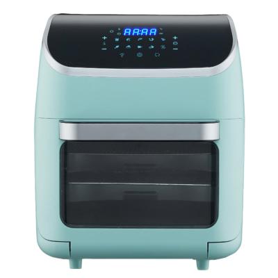 China Digital Touch Screen Control Large Air Fryer Hotel Fry12L15L 1800W Automatic Free Deep Air Fryer Oven for sale