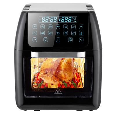 China Hotel Electric Air Fryer Microwave Oven With 10 Deep Quick Preset 12L Air Fryer Oven for sale