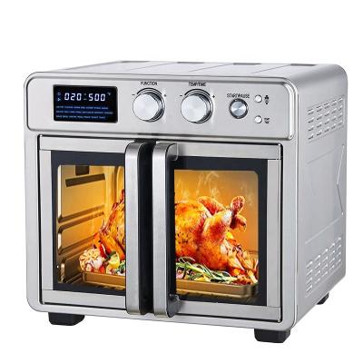 China Hotel Stainless Steel Air Fryer Air Fryer Oven 12L 13L 15L 16L 18L 20L 23L with Double Door for sale