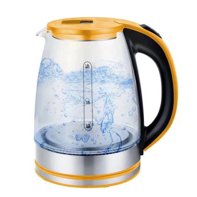 China 360 Degree Rotating Base 1.8L Water Glass Electronic Home Appliances Boil Dry Protection Electric Kettle for sale