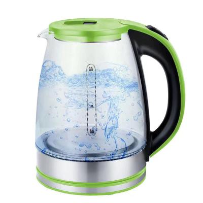 China 2022 Rotation Base 2022 Kitchen Appliances Small 1.8L Electronic Water Glass Home Appliances Boil Dry Pad Electric Kettle for sale