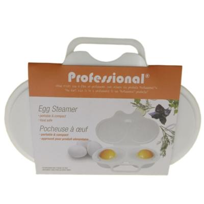 China Viable plastic egg poacher for microwave safe for sale