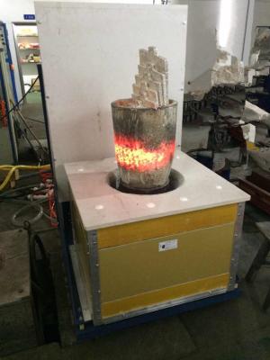 China Max. Temperatuur 1800C Inductie smeltmachine met aanraakscherm en veiligheidsysteem Te koop