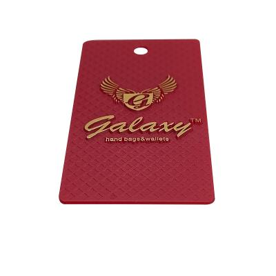 China Custom Hang Tag Custom Clothing Store Hang Card Custom Women's Wear Card Trad Garment Labels for sale