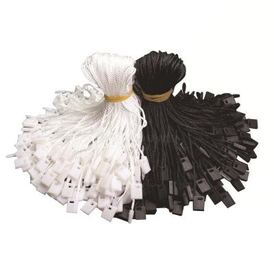 China Factory Low Price Spot Supplies Colorful Plastic Hang Tag Seal String For Garment for sale