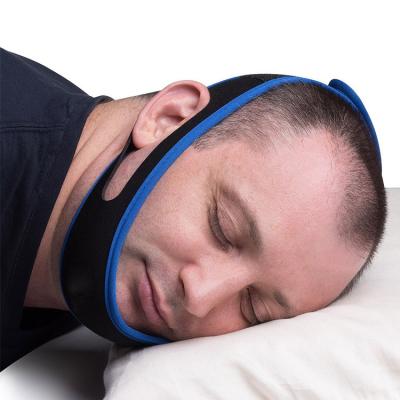 China Amazon Hot Sale Fashion Adjustable Anti Snoring Jaw Chin Support Chin Support Strap Eco-friendly for sale