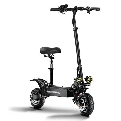 China Unisex Fast Shipping 11inch Tire Scooter 5600W Motor Electric Scooter Adult for sale