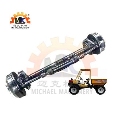 China Factory Hot Sale Customized 4X2 Mini Tractor Front Wheel Steering Axle With Double Acting Front Wheel Steering Cylinder for sale