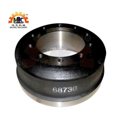 China Truck& Trailer OEM 68730 Webb Gunite Brake Drum For Semi Heavy Duty Trailer Truck for sale