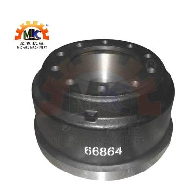 China Truck& Heavy Duty Semi Trailer Webb Gunite 3600A / 66864 Trailer Truck Brake Drum For USA Market for sale