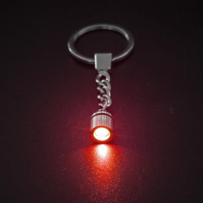 China Car Logo Rainbow Crystal KeyChain Keychain 2020 Wholesale Custom Craft Gift Custom Crystal Key Chain Crystal Led Key Chain With Led Flashlight for sale