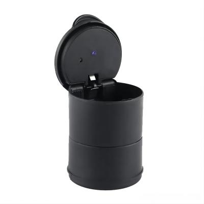 China Entry Luxury Car Cup Holder With Led Light Smoking Ashtray for sale