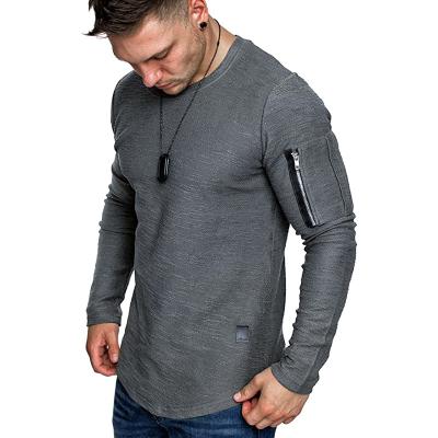 China Premium Smart Casual T-shirt Mens Breathable Shirts Breathable Young Men's T-Shirts for sale