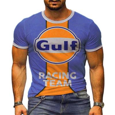 China 2021 New QUICK DRY Men's Printed Round Neck Basing T-shirt Fashion Sports Men's T-shirt for sale