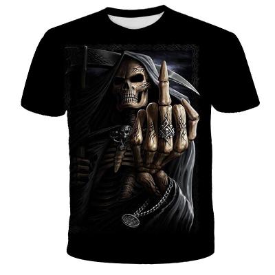 China custom Anti-wrinkle DIY 3d t-shirt digital sublimation printing men's t-shirt for sale