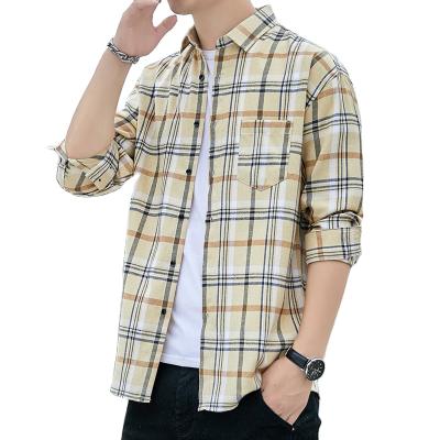 China Breathable Casual Shirt Long Sleeve Breathable Mens Shirts Mens T-shirts On Lowest Price for sale