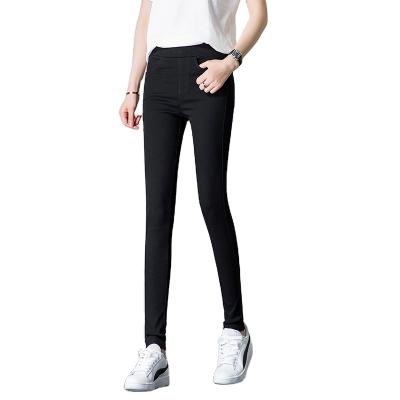 China Autumn/winter women's breathable gaiters can be used outside high waist stretch pencil pants women's foot pants for sale