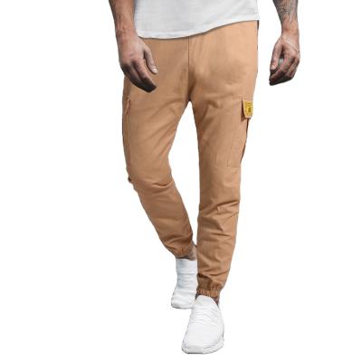 China Chinese manufacturer men's anti-pilling loose pants men's lightweight khaki pants cargo pants khaki cargo pants for sale