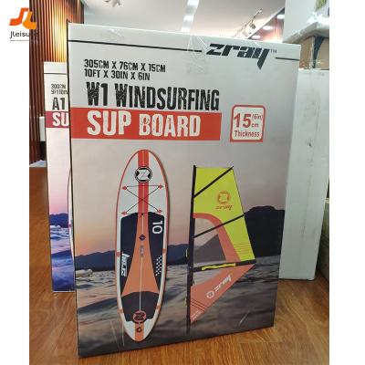 China Water Sports Area Jilong Zray W1-37336more Speed ​​Wind Inflatable Surfboard Stand Up Paddle Sip Boards Surfing Board for sale