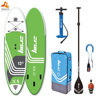 China 2020 New Design 396cm Jilong Zray X5-34088 Inflatable Paddle Board Inflatable Paddle Board Point Drop Point Material Sip Water Sports Area for sale