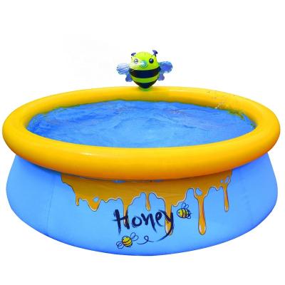 China Jilong Avenli 12010 Inflatable Pool Bee Spray Pool 1.5m*41cm PVC Pools Inflatable Toys For Children 0.053 for sale