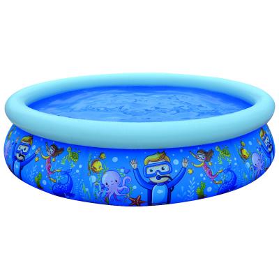 China World Inflatable Pool 2.05m*47cm Sea Jilong Avenli 17788 3D Swimming Pool Outdoor PVC Pool For Kids 0.014 for sale