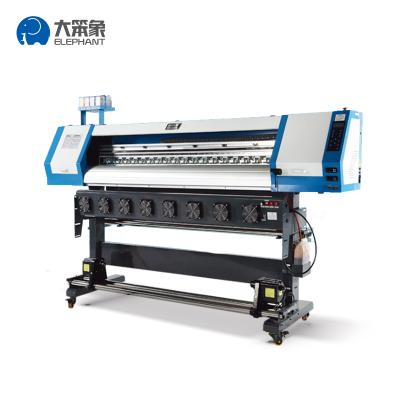 China Garment Shops Inkjet Transfer Sublimation Printing 1.8 Digital Sublimation Printer I3200 Head zu verkaufen