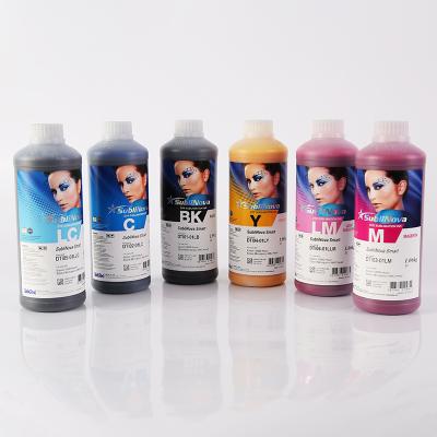 China Bright and water fastness wholesale dye sublinova ink smart sublimation transfer ink 1000ml/100ml one liter for mug/ceramics for sale