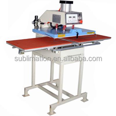 China Garment Shops Pneumatic Double Factory Price Heat Press Machine For T Shirt Towel Jersey Te koop