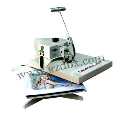 China New Mini Digital Machinery Swing Heat Press Machine White / Black Color Printing Away for sale